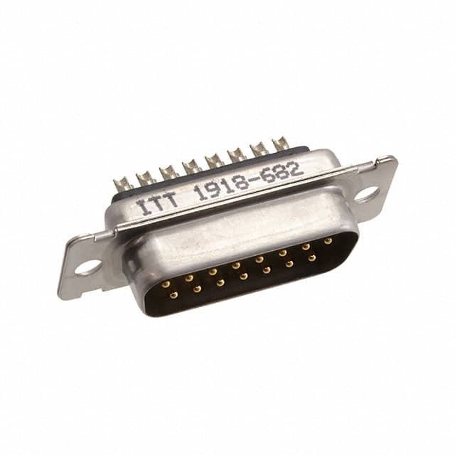 DAM15PF225 CONN D-SUB PLUG 15POS PNL MNT
