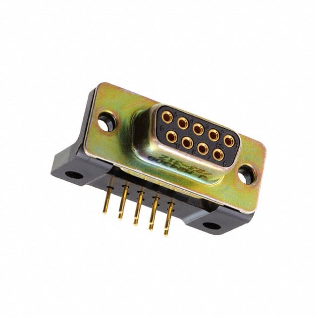 M24308/23-31Z CONN D-SUB RCPT 9POS R/A SOLDER