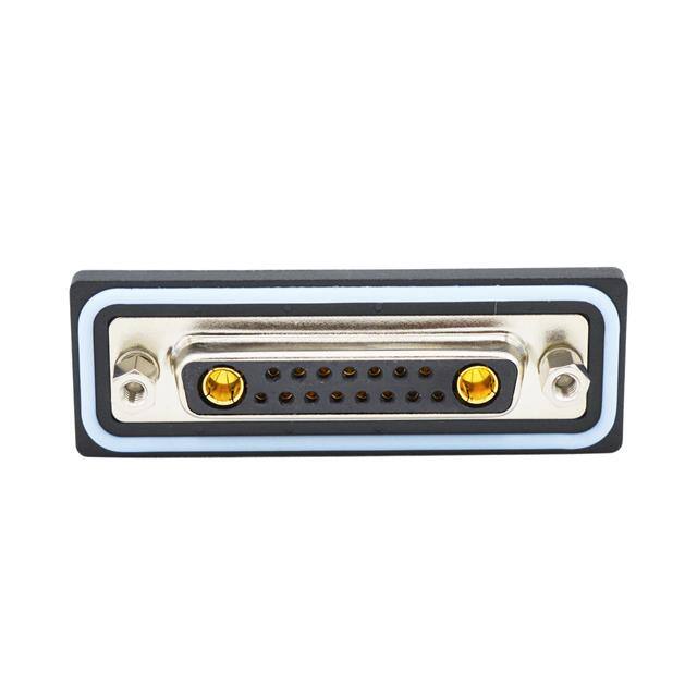 CDFR17W2213L412 CONN D-SUB RCPT 17POS R/A SLDR