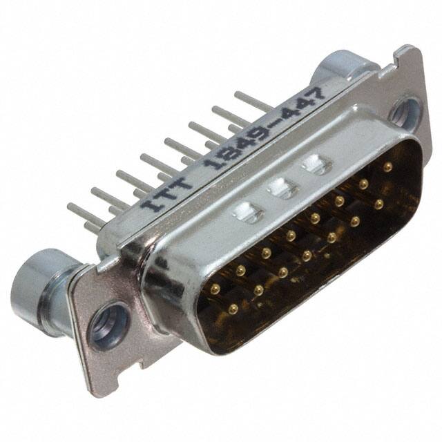 DAMV15PNK87 CONN D-SUB PLUG 15POS STR PCB