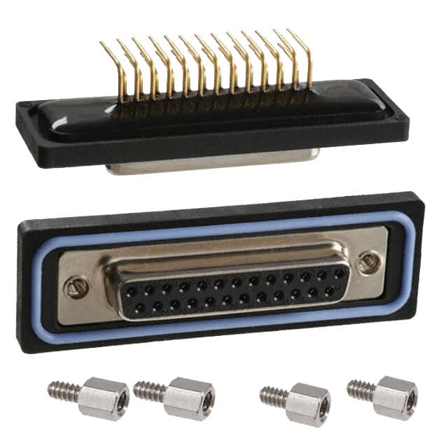 A-DF 25 AA-WP CONN D-SUB RCPT 25POS R/A SLDR