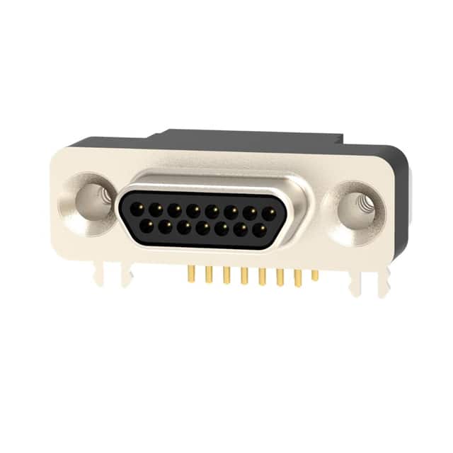 581-M15-113L462 CONN MICRO-D MALE 15P RA PCB 30U