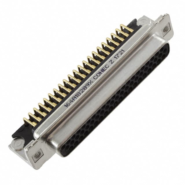 164A18209X CONN D-SUB HD RCPT 62P R/A SLDR