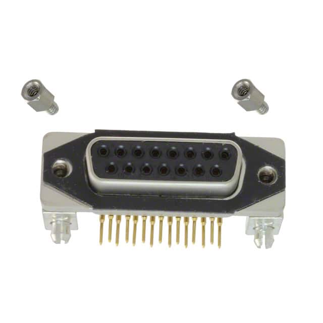 15-006603 CONN D-SUB RCPT 15POS R/A SLDR