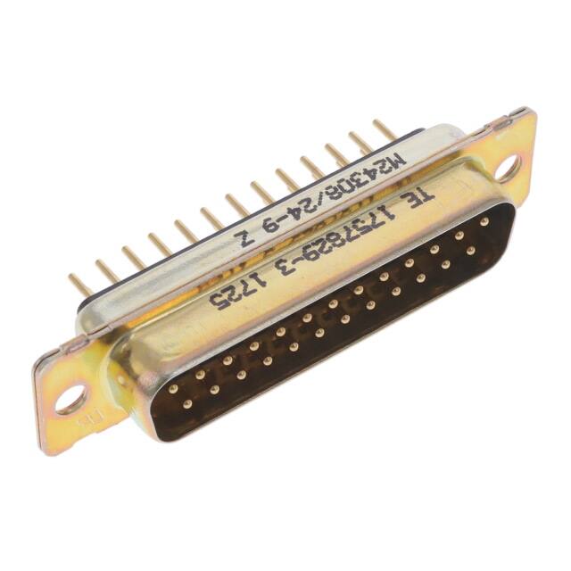 1757829-3 CONN D-SUB PLUG 25POS VERT SLDR