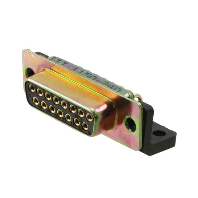 DAMM-15S-D CONN D-SUB RCPT 15POS R/A SLDR