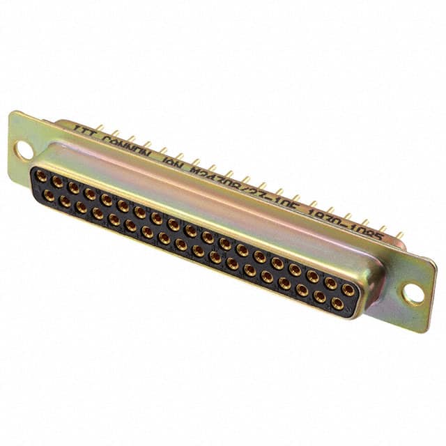 M24308/23-10F CONN DSUB RCPT 37POS PNL MNT SLD