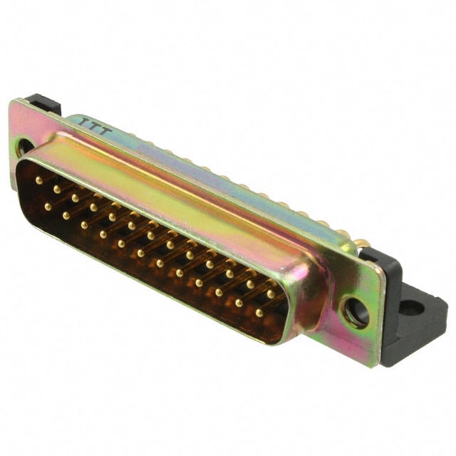 DBMM-25P-D CONN D-SUB PLUG 25POS R/A SLDR