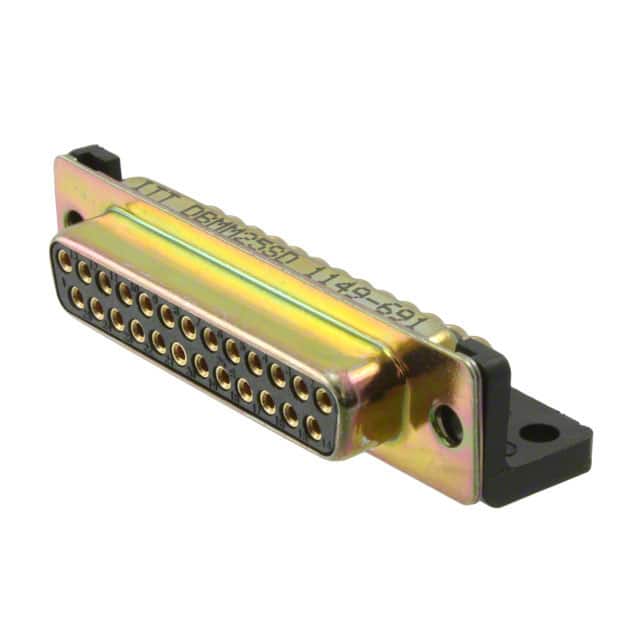 DBMM-25S-D CONN D-SUB RCPT 25POS R/A SLDR