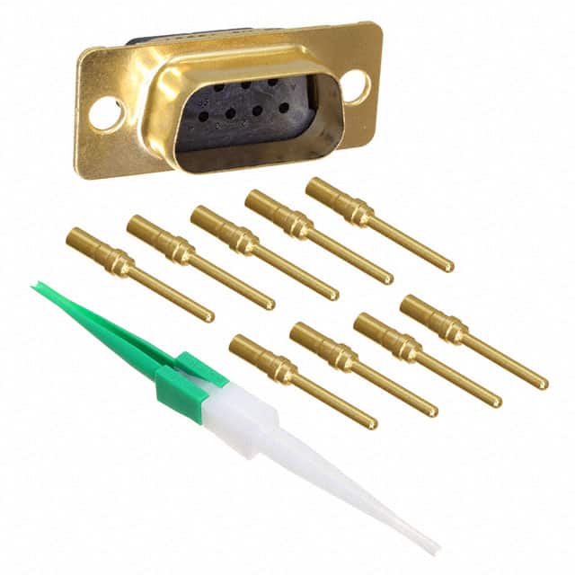 340100201BDEMA9PNMB CONN D-SUB PLUG 9POS VERT CRIMP