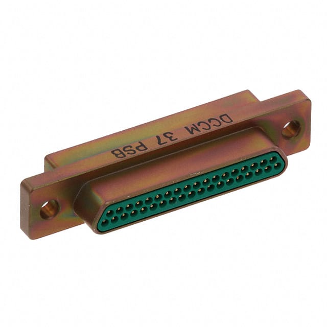 DCCM37PSB CONN MICRO-D PLUG 37POS PNL MNT