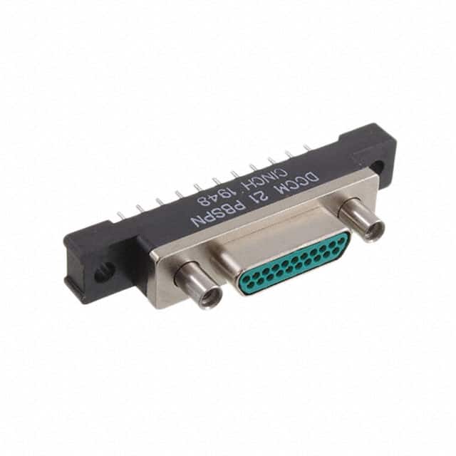 DCCM21PBSP CONN MICRO-D PLUG 21P VERT SLDR