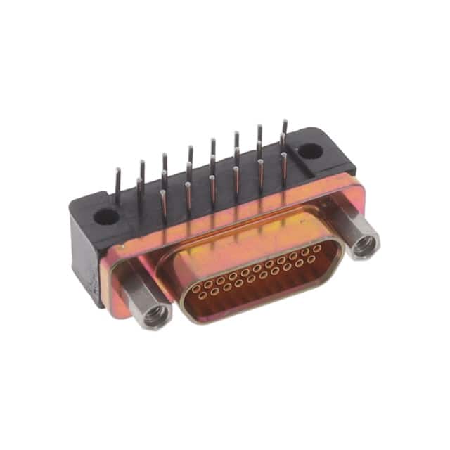 M83513/13-C02CP MICRO-D RECEPTACLE 21POS R/A PCB