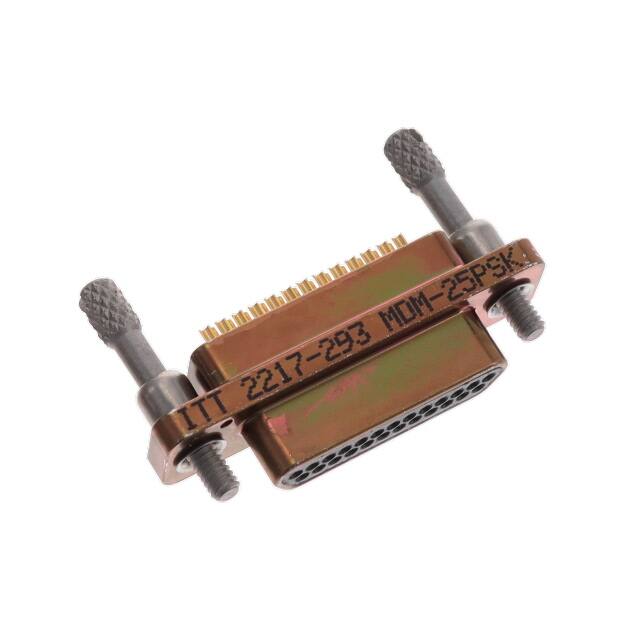 MDM-25PSK CONN MICRO-D PLUG 25POS PNL MNT