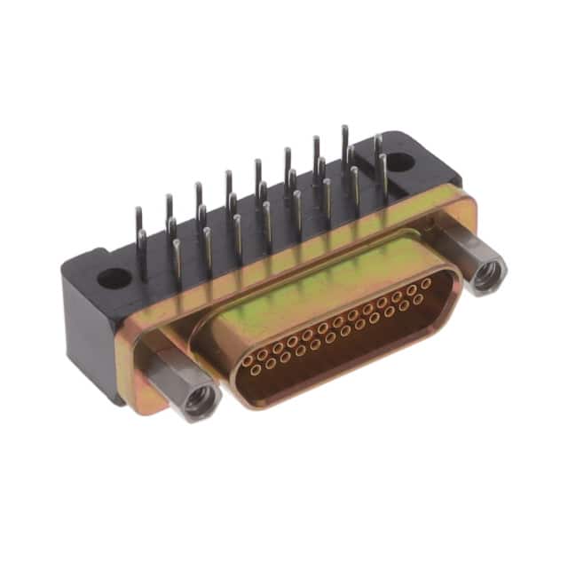 M83513/13-D02CP MICRO-D RECEPTACLE 25POS R/A PCB
