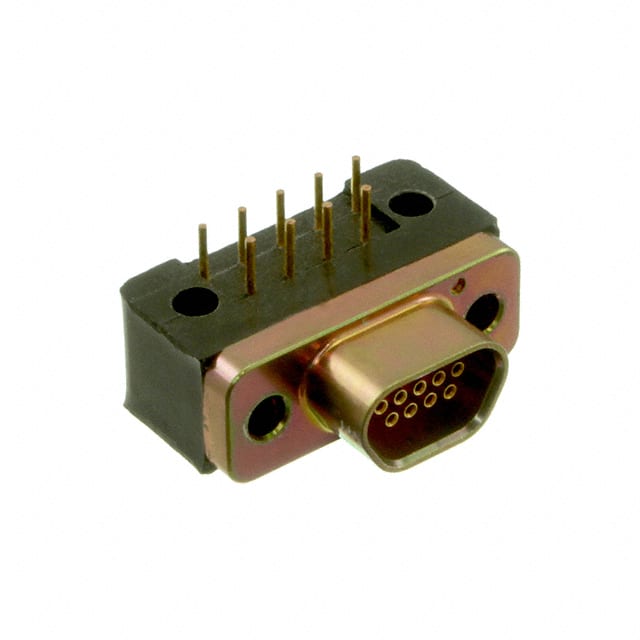 MDM-9SCBR-F222 CONN MICRO-D RCPT 9POS R/A SLDR