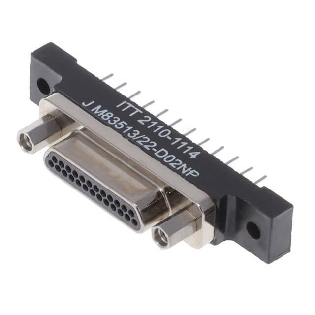 M83513/22-D02NP MICRO-D PLUG 25POS PCB, ELECTROL