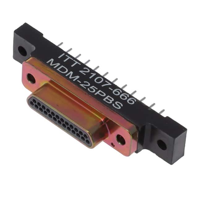 MDM-25PBS CONN MICRO-D PLUG 25P PNL MT SLD