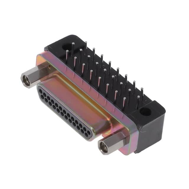 MDM-25PCBRM7 CONN MICRO-D PLUG 25POS R/A SLDR