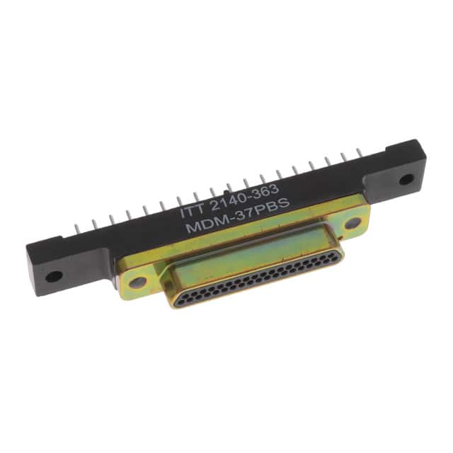 MDM-37PBS CONN MICRO-D PLUG 37P PNL MT SLD