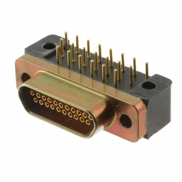 MDM-21SCBR-F222 CONN MICRO-D RCPT 21POS R/A SLDR
