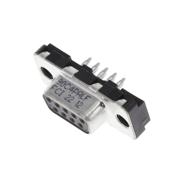D09S90C4PA00LF CONN D-SUB RCPT 9POS VERT PRESS