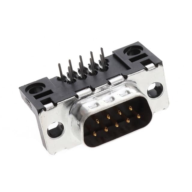 D09P33E4PA00LF CONN D-SUB PLUG 9POS R/A SLDR