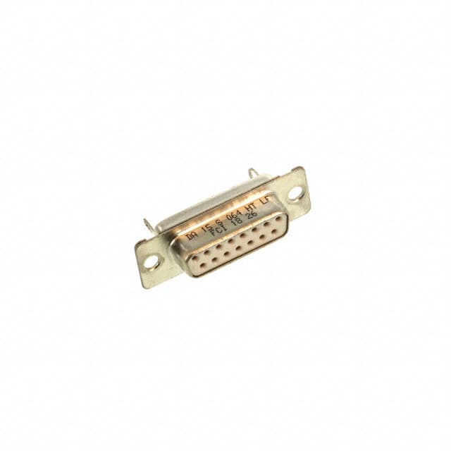 DA15S064HTLF CONN D-SUB RCPT 15POS SLDR CUP