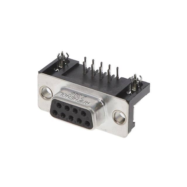 L77SDE09SA4CH CONN D-SUB RCPT 9POS R/A SLDR