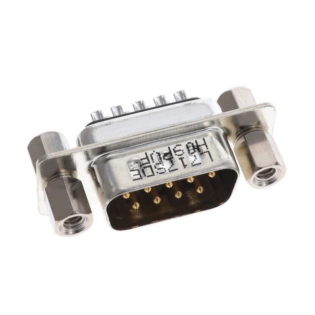 L717SDEH09PVF CONN D-SUB PLUG 9POS SLDR CUP