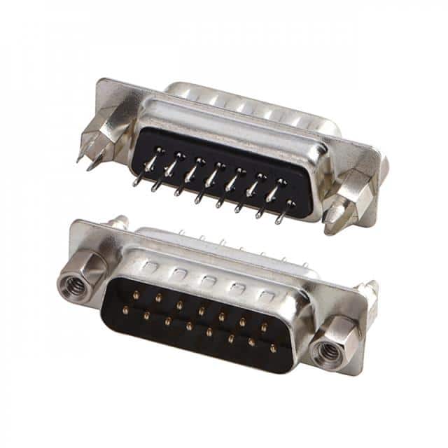 A-DS15-GK-3U1-TP1 CONN D-SUB PLUG 15POS VERT SLDR