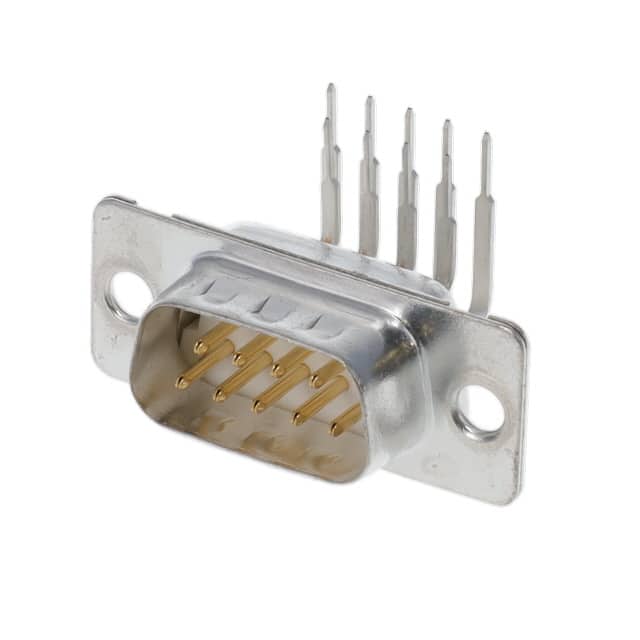 DE09P564CTXLF CONN D-SUB PLUG 9POS R/A SLDR
