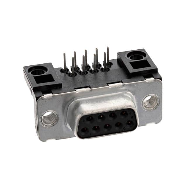 D09S13A4PL00LF CONN D-SUB RCPT 9POS R/A SLDR