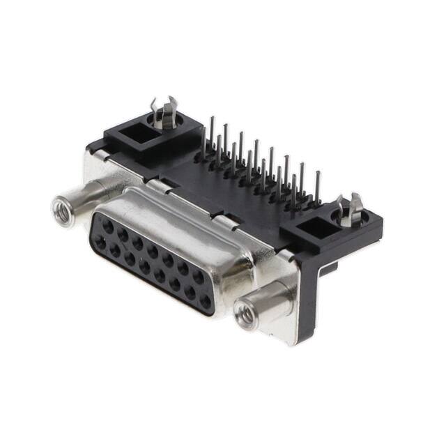 D15S23A4GV00LF CONN D-SUB RCPT 15POS R/A SLDR