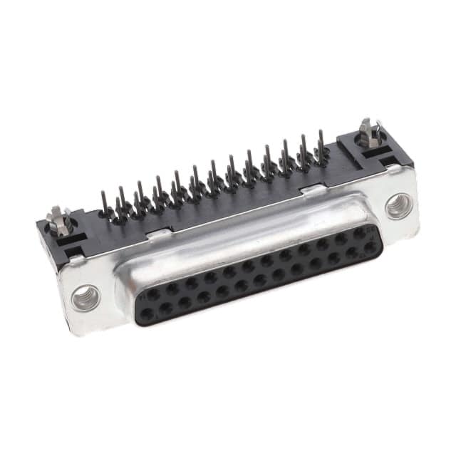 D25S33E4GL00LF CONN D-SUB RCPT 25POS R/A SLDR