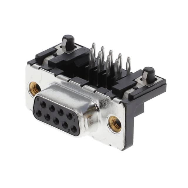 D09S81C4GL00LF CONN D-SUB RCPT 9P R/A PRESSFIT