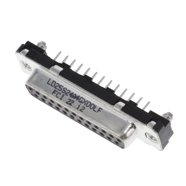 LD25S24A4GX00LF CONN D-SUB RCPT 25POS VERT SLDR