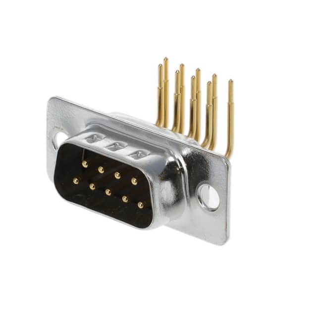 A-DS 09 AA/Z CONN D-SUB PLUG 9POS R/A SLDR