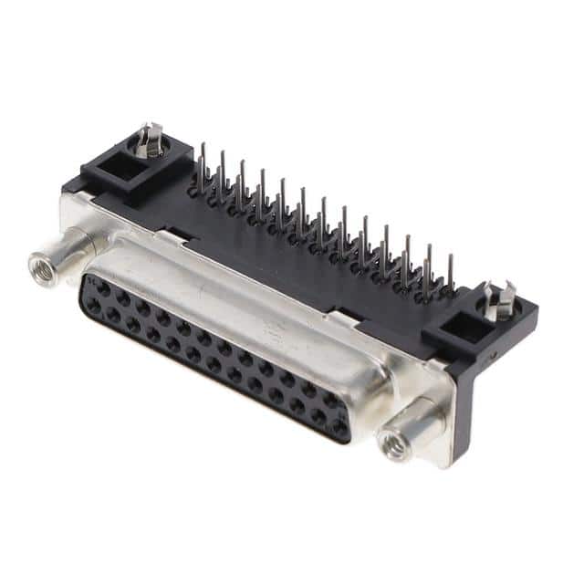 D25S23A4GV00LF CONN D-SUB RCPT 25POS R/A SLDR
