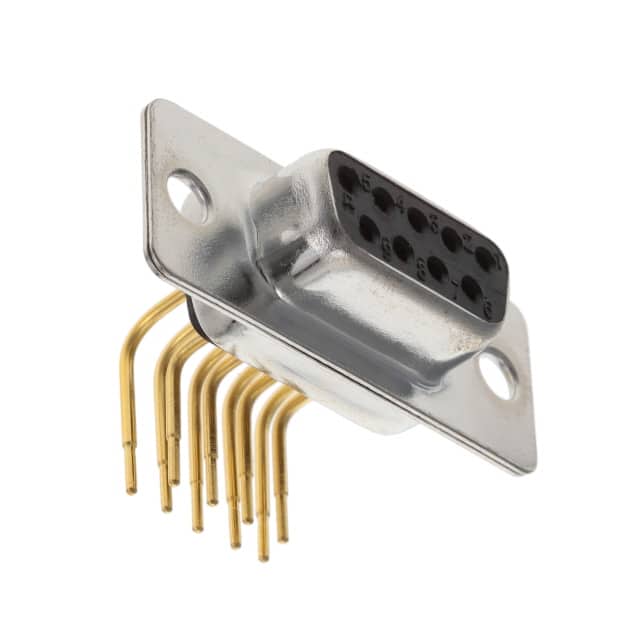 A-DF 09 AA/Z CONN D-SUB RCPT 9POS R/A SLDR