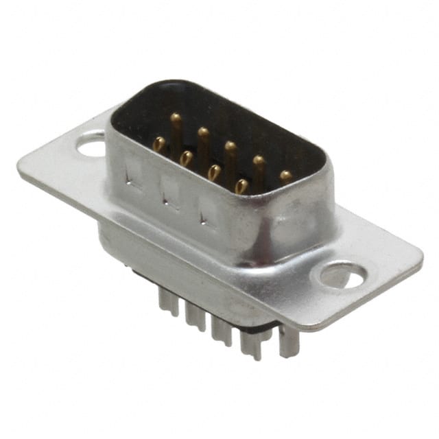 FCE17E09PM210 CONN D-SUB PLUG 9POS SLDR CUP