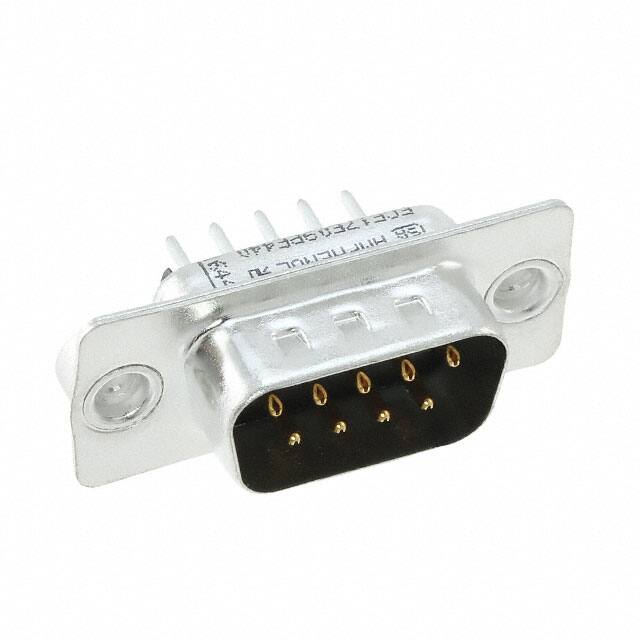 FCE17E09PE440 CONN D-SUB PLUG 9POS VERT SLDR