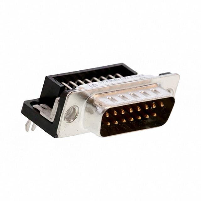FCE17-A15PB-440 CONN D-SUB PLUG 15POS R/A SLDR