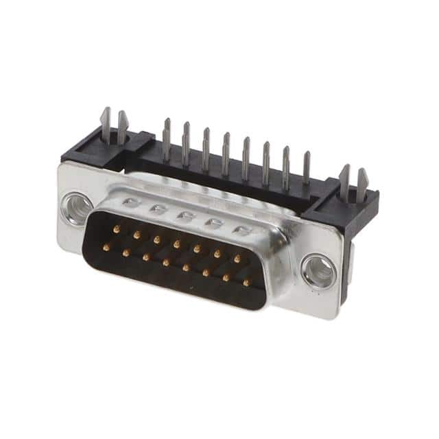 FCE17A15PA490 CONN D-SUB PLUG 15POS R/A SLDR
