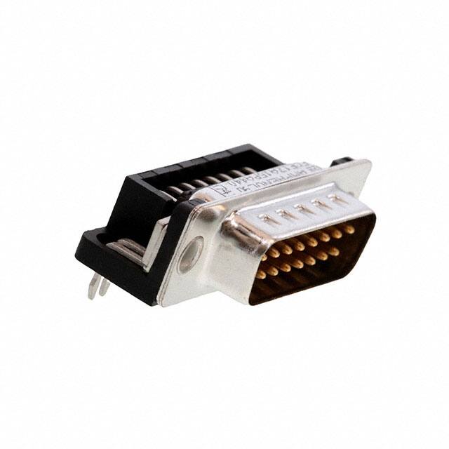 FCE17A15PA440 CONN D-SUB PLUG 15POS R/A SLDR