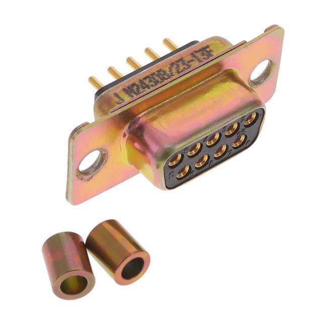 M24308/23-13F CONN DSUB RCPT 9POS PNL MNT SLDR