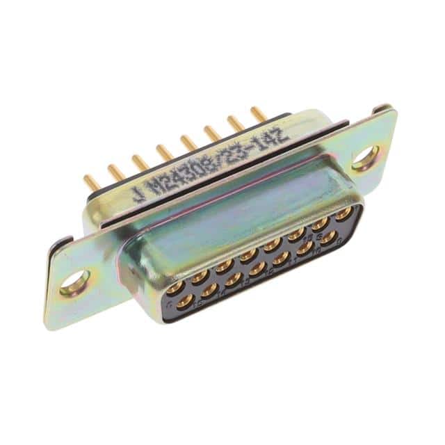 M24308/23-14Z CONN DSUB RCPT 15POS PNL MNT SLD