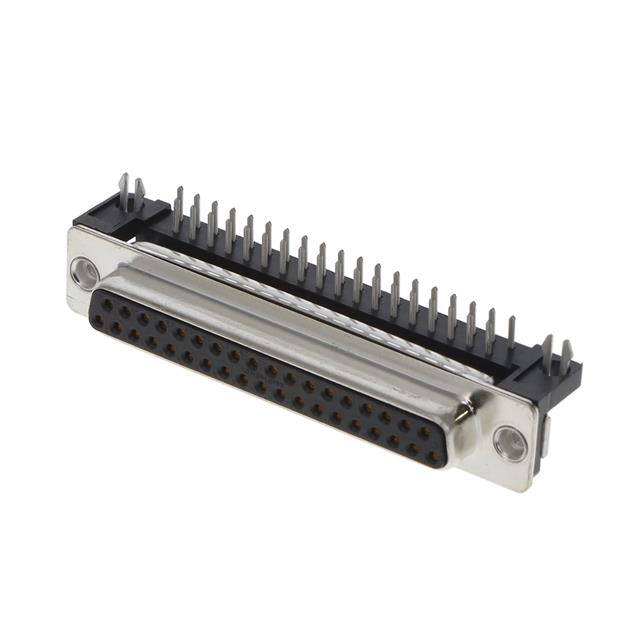 FCE17C37SA490 CONN D-SUB RCPT 37POS R/A SLDR