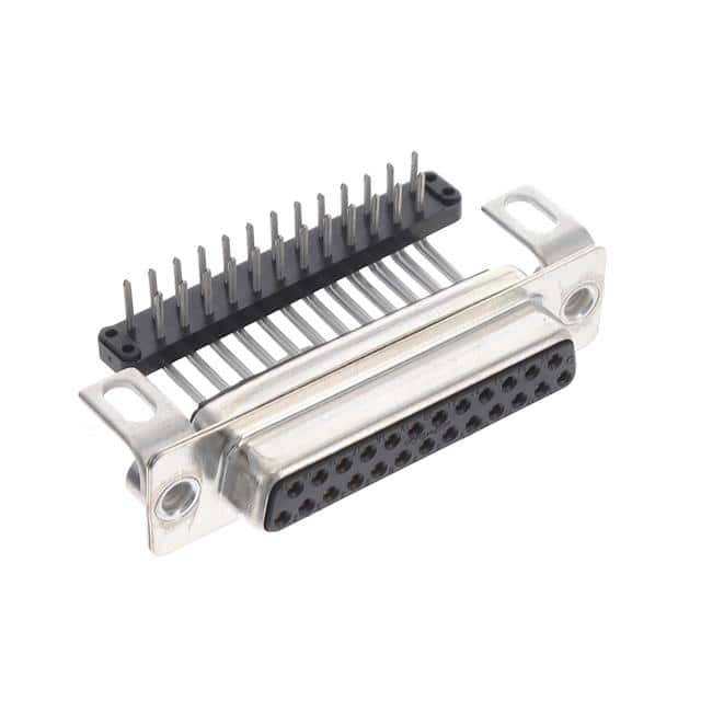 FCE17B25SC49B CONN D-SUB RCPT 25POS R/A SLDR