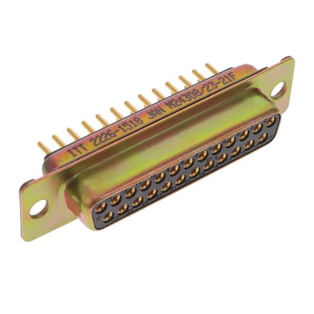 M24308/23-21F CONN DSUB RCPT 25POS PNL MNT SLD